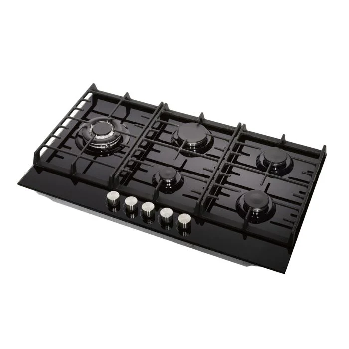Teknix SCGH751B - Black 5 Zone Gas Hob - Image 4