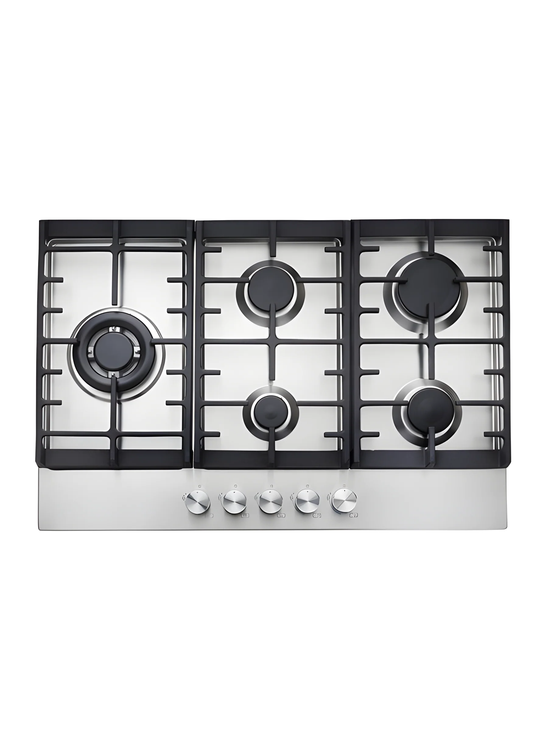 Teknix SCGH75X - Stainless steel 5 Zone Gas Hob