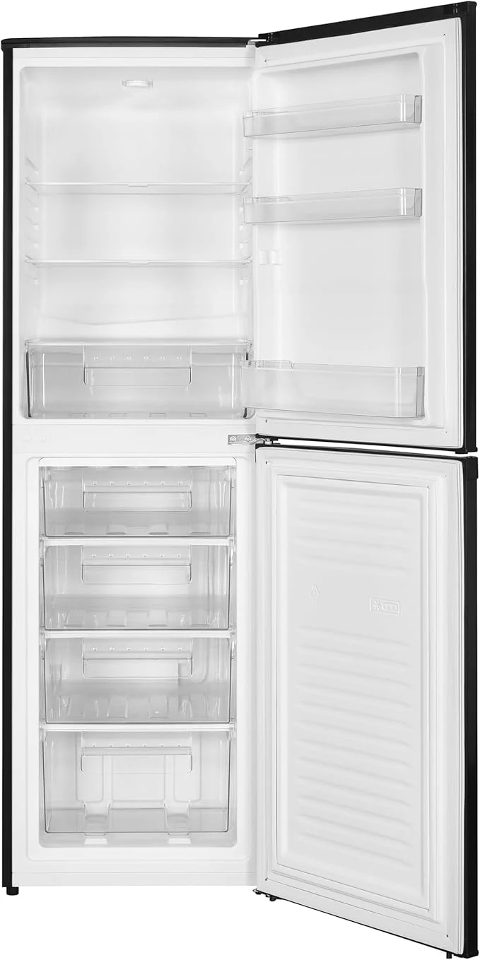 Teknix STF1725B - Black Fridge Freezer - 55cm Width - E Energy Rating - Image 2