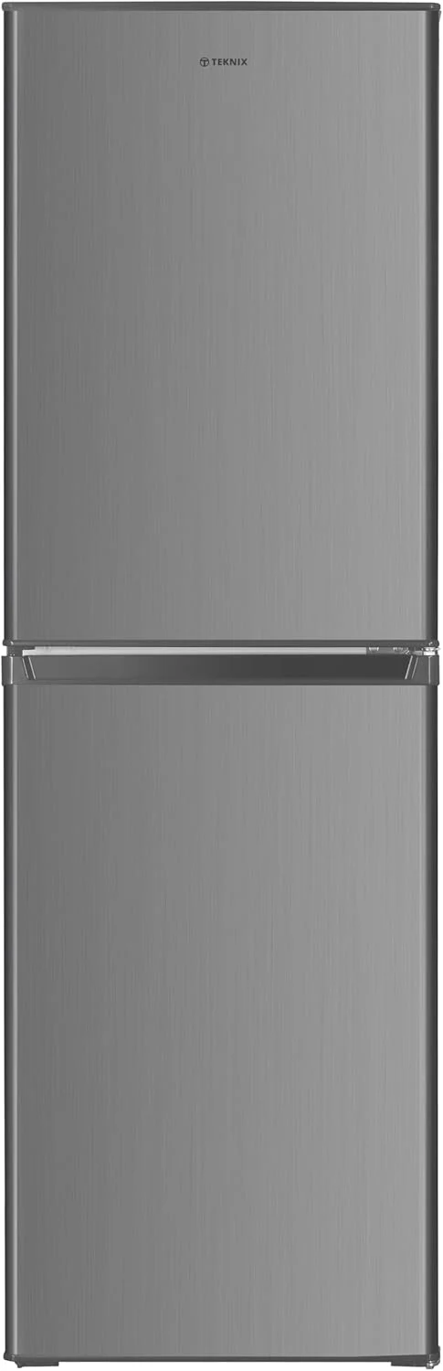 Teknix STF1725X - Inox 50/50 Fridge Freezer - 138L Fridge/110L Freezer - E Rated