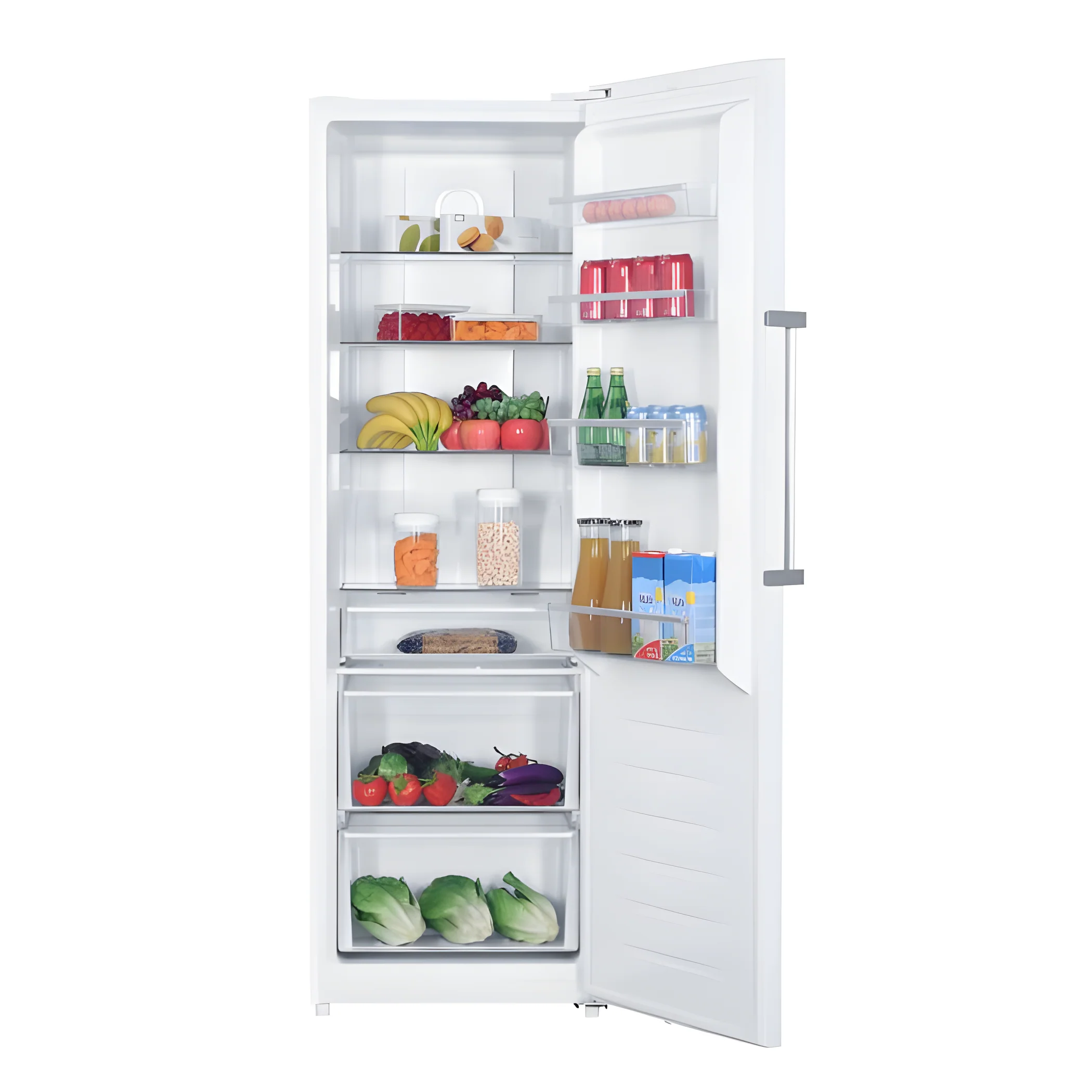 Teknix T60L2W - White Larder Fridge - F energy - Image 2