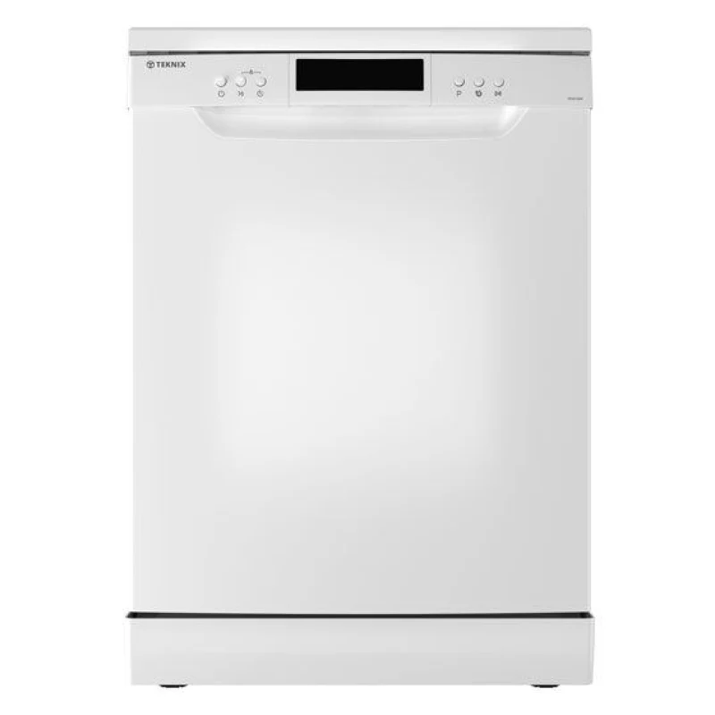 Teknix TFD616W - White Freestanding Dishwasher - E energy  **TOP CUTLERY RACK**