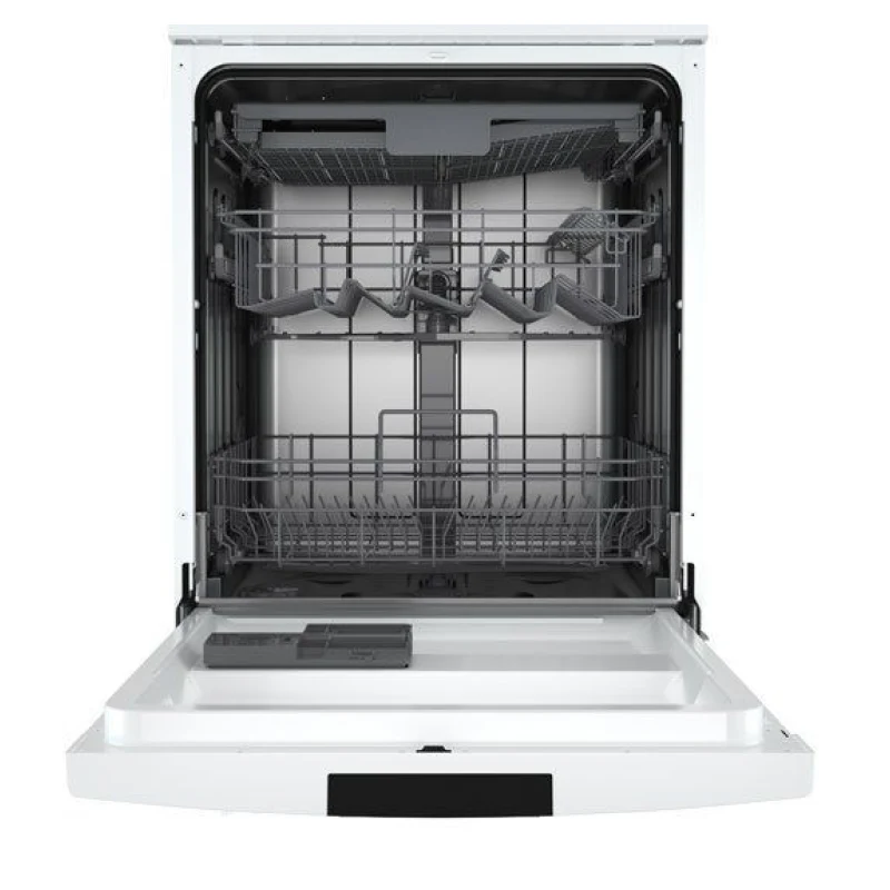 Teknix TFD616W - White Freestanding Dishwasher - E energy  **TOP CUTLERY RACK** - Image 2