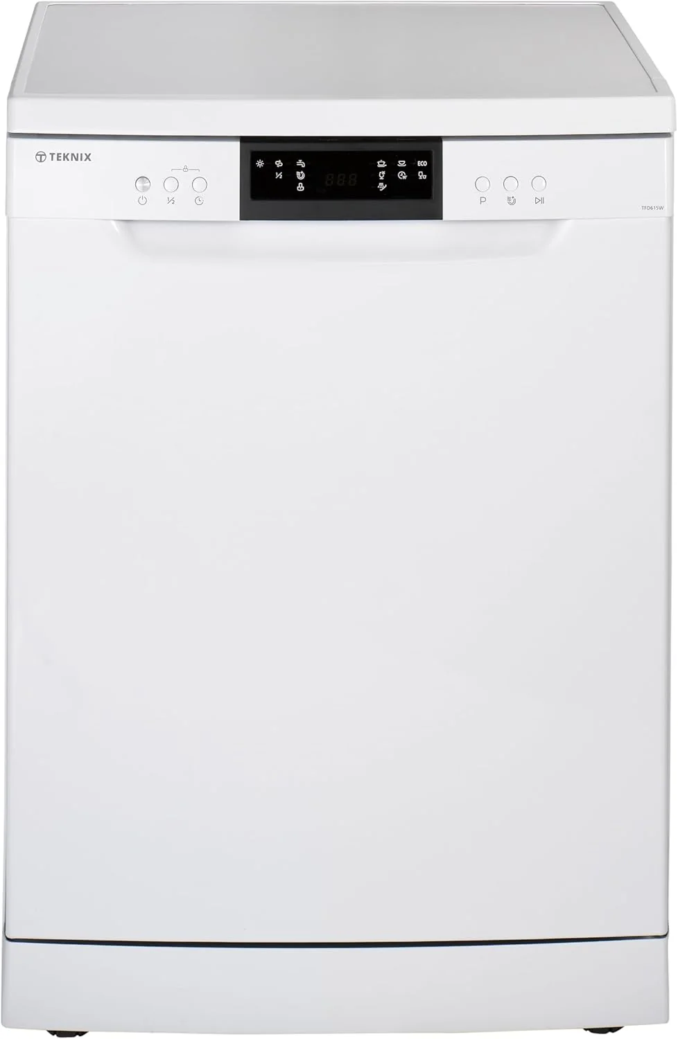 Teknix TFD616W - White Freestanding Dishwasher - E energy  **TOP CUTLERY RACK** - Image 5