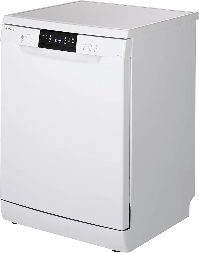 Teknix TFD616W - White Freestanding Dishwasher - E energy  **TOP CUTLERY RACK** - Image 6