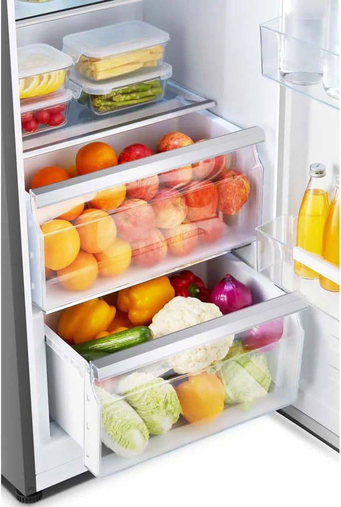 Teknix TH60TLX - Tall Stainless Steel Larder Frost Free Fridge - E energy - Image 3