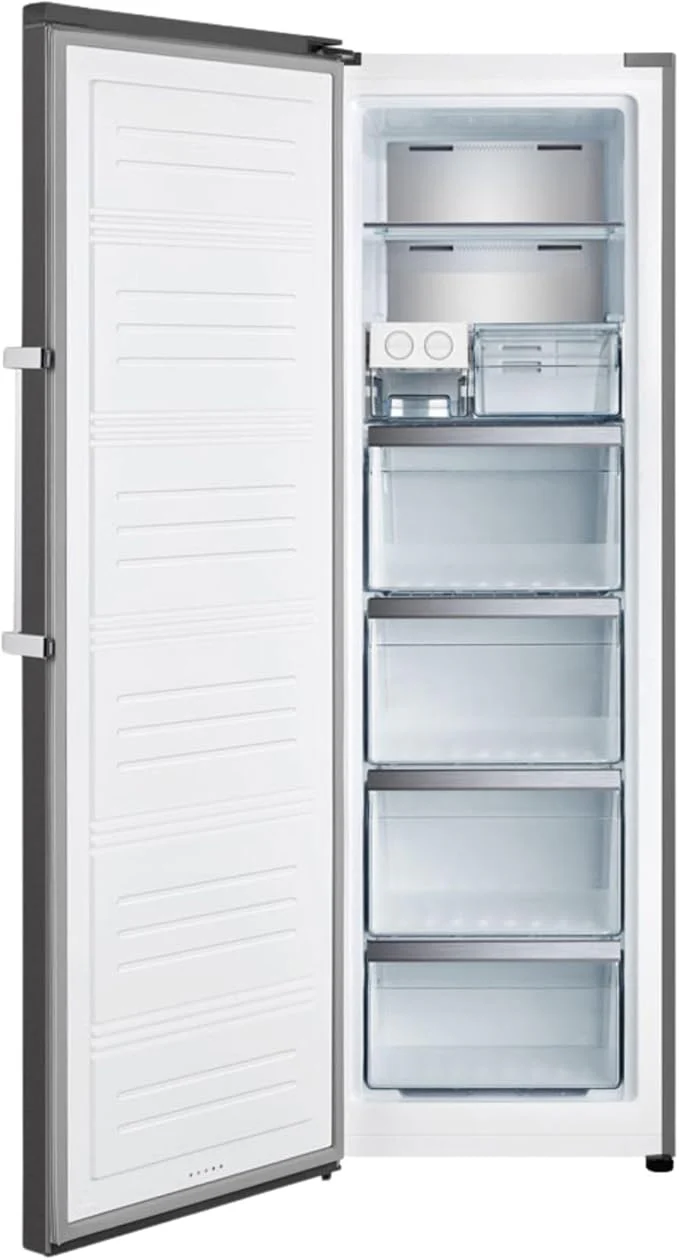 Teknix TH60TNFBIX - Black Steel 274L Tall Freezer - Garage Safe - Frost Free - E Energy Rating - Image 2
