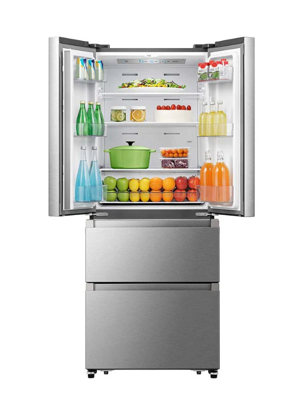 Teknix THFD17870X - Silver Freestanding American Frost Free Fridge Freezer - E energy - Image 3