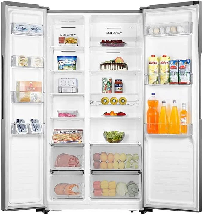 Teknix THSBS1791PX - Silver American Frost Free Fridge Freezer - E energy - Image 4