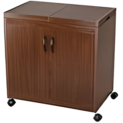 Teknix TK2HOSTM - Mahogany Warming Drawer Hostess Trolley - 4.8L Capacity - 360W - Image 2