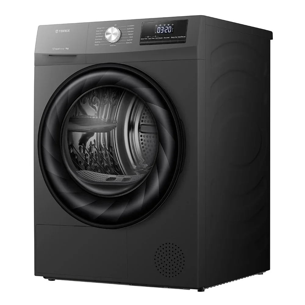 Teknix TK2HP9HS - Titanium 9KG Heat Pump Tumble Dryer - E Energy - Image 3