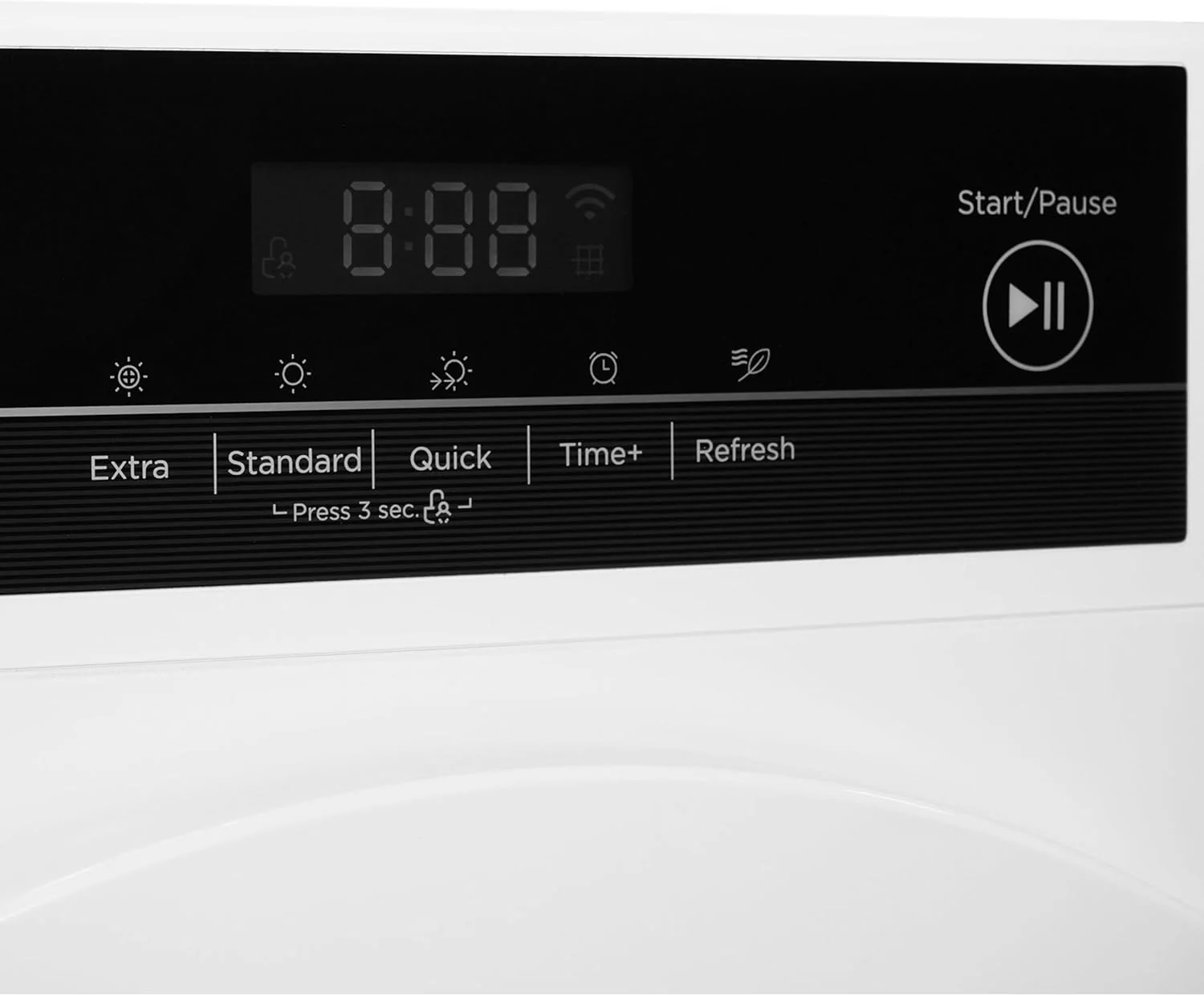 Teknix TK2V3W - White 3KG Small Compact Vented Tumble Dryer - C Energy Rating - Image 2