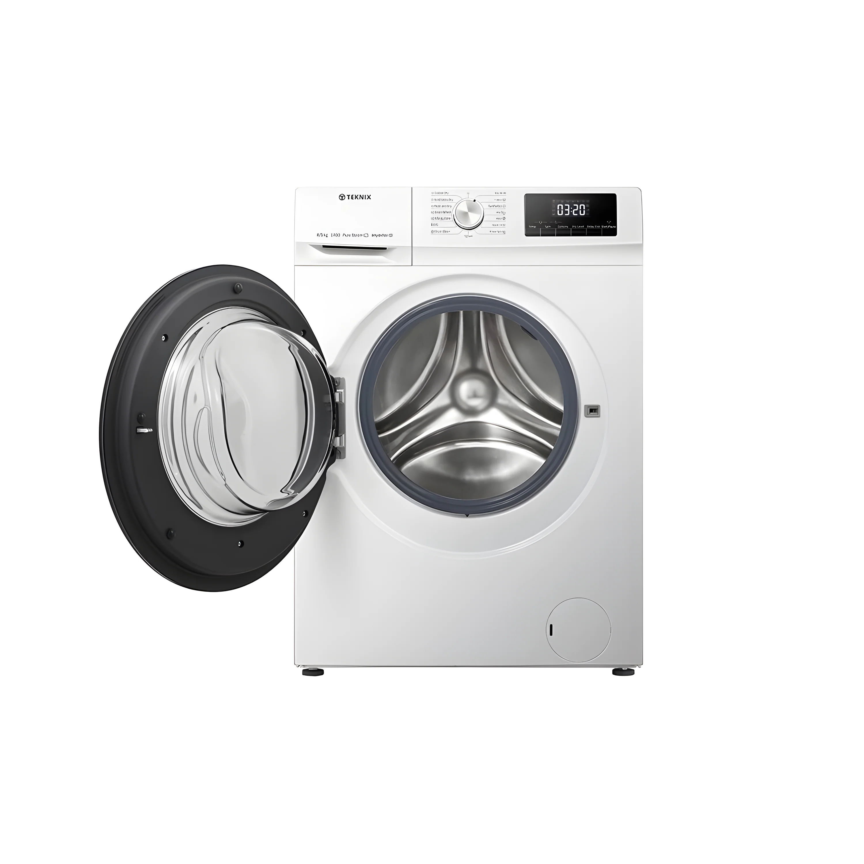 Teknix TK2WD8514HW - White 8KG/5KG Washer Dryer - Freestanding - 2 Year Warranty - Image 2