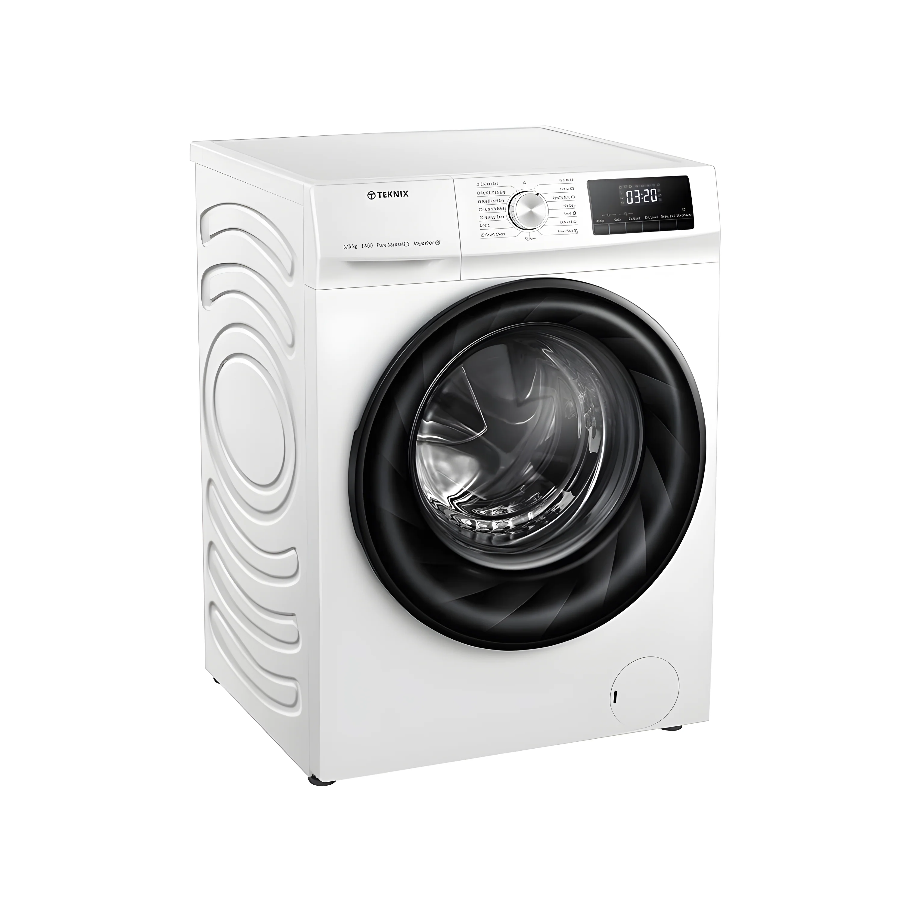 Teknix TK2WD8514HW - White 8KG/5KG Washer Dryer - Freestanding - 2 Year Warranty - Image 4