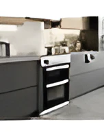 Teknix TKGD50W - White 50cm Freestanding Gas Cooker - Double Oven & Grill, 4 Burner Hob - A+ Energy - Image 5