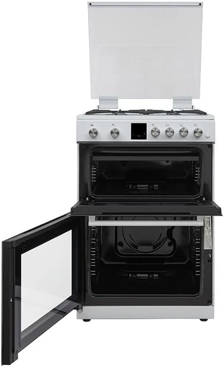 Teknix TKGD60W - White 60cm Double Oven Gas Cooker - A Energy - Image 2