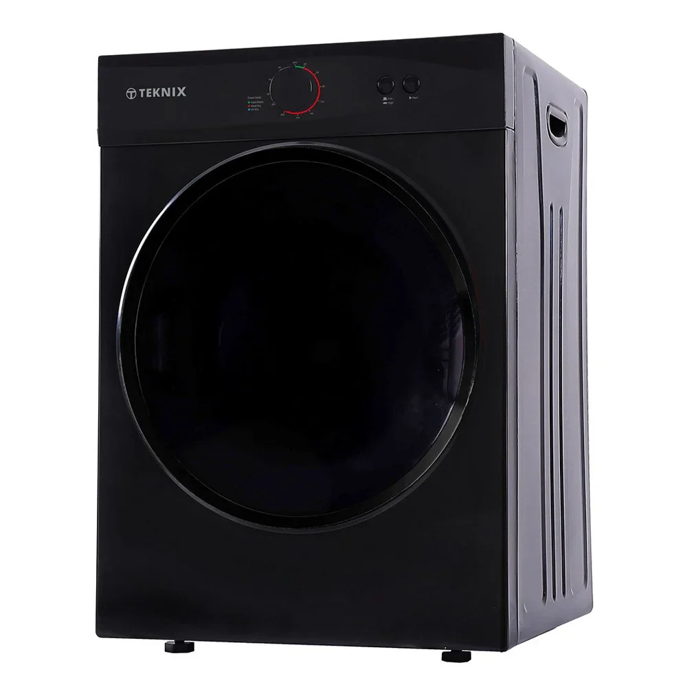 Teknix TKV3B - Black 3KG Tumble Dryer - Vented - C Energy - Image 2