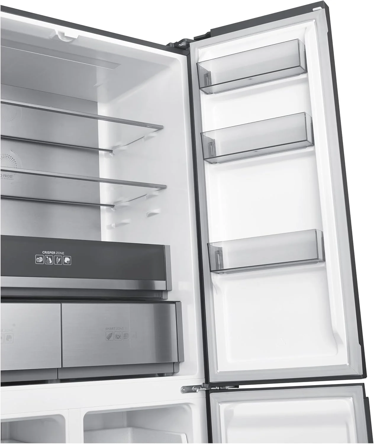 Teknix TMD19091SIBI - Dark Inox American Fridge Freezer - 503L Capacity - E Energy Rating - Image 10