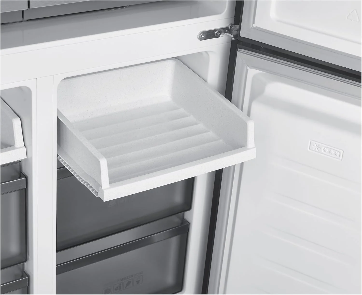Teknix TMD19091SIBI - Dark Inox American Fridge Freezer - 503L Capacity - E Energy Rating - Image 8