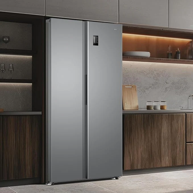 Teknix TX2SBS1791PBIX - Stainless Steel American Fridge Freezer - 523L - E Energy Rating - Image 6