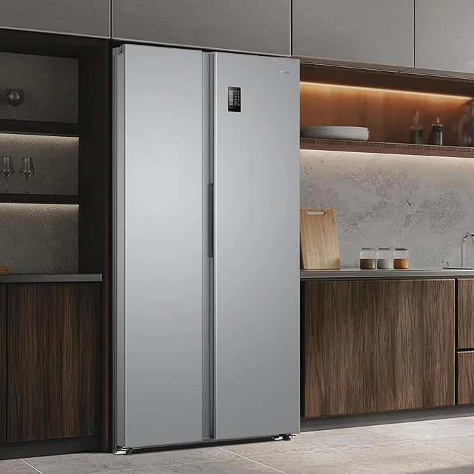 Teknix TX2SBS1791PS - Silver American Fridge Freezer - 530L - Side-by-Side - Frost Free - E Energy - Image 6