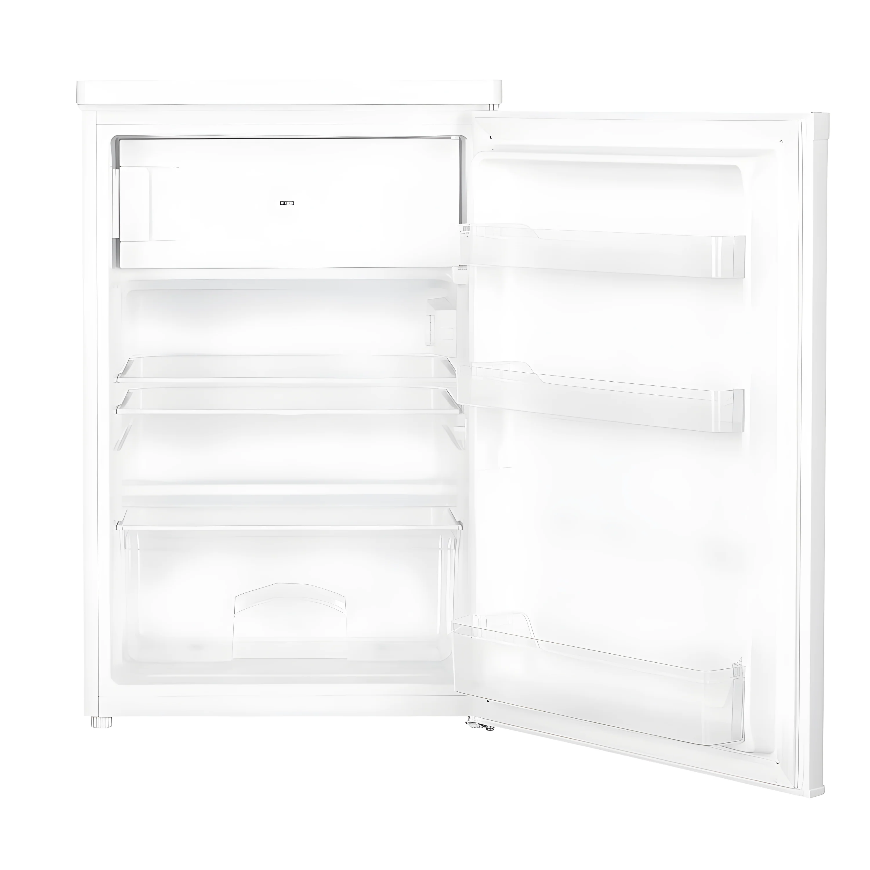 Teknix UC55R5W - White Undercounter Manual Defrost Icebox Fridge - F energy - Image 2