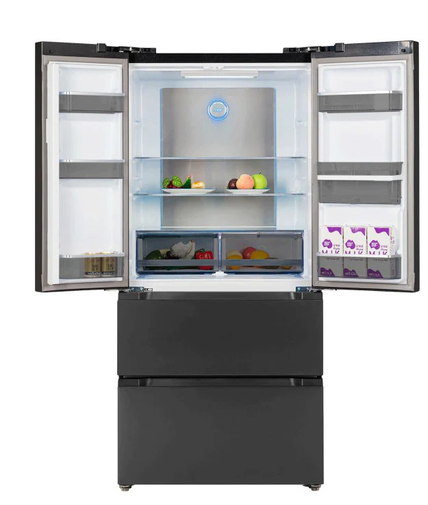 Tesla T571FRDB - Black American Fridge Freezer - 539L - E Energy Rating - Image 2