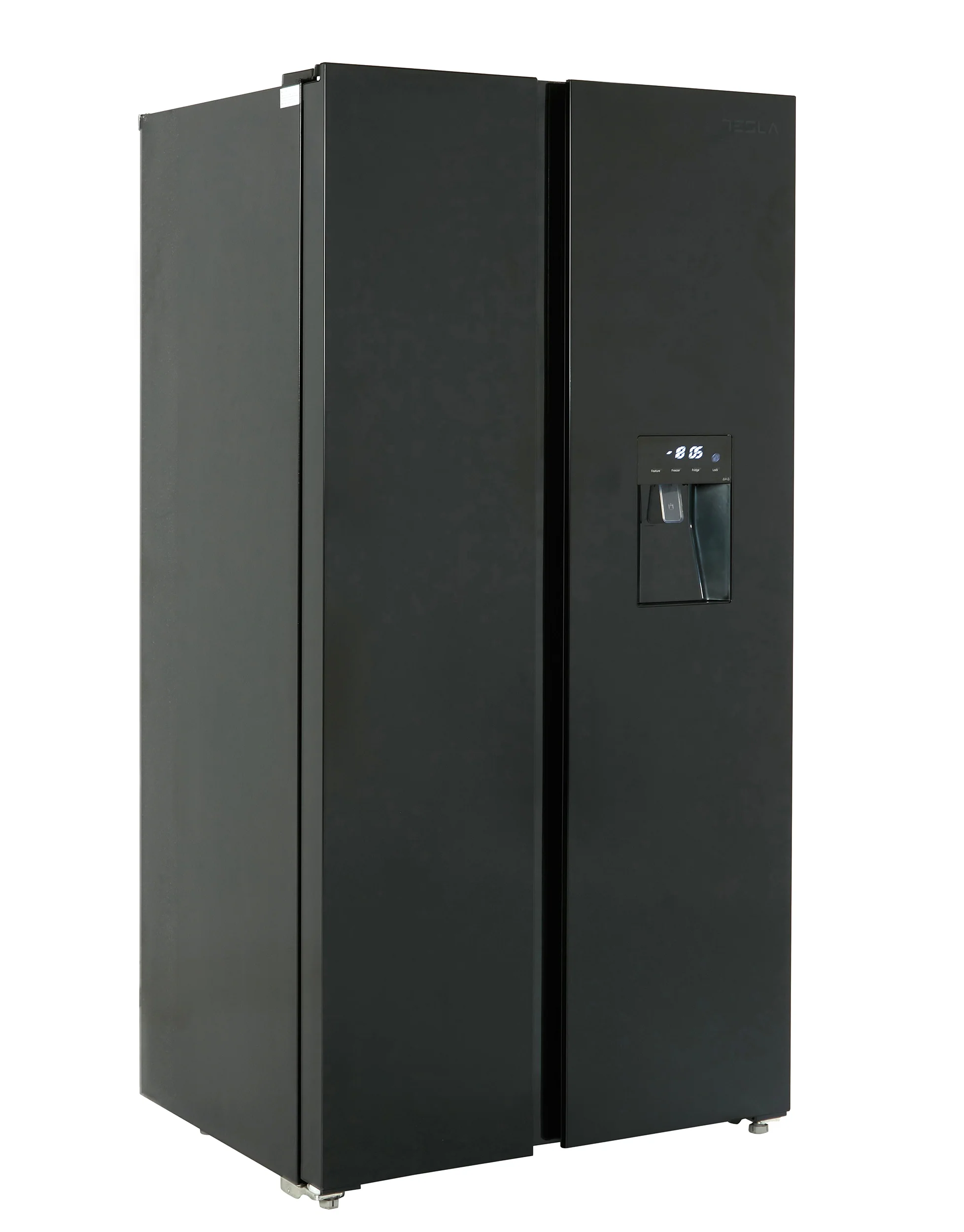 Tesla T582SBSB - Black American Fridge Freezer - 582L - E Energy Rating - Image 6