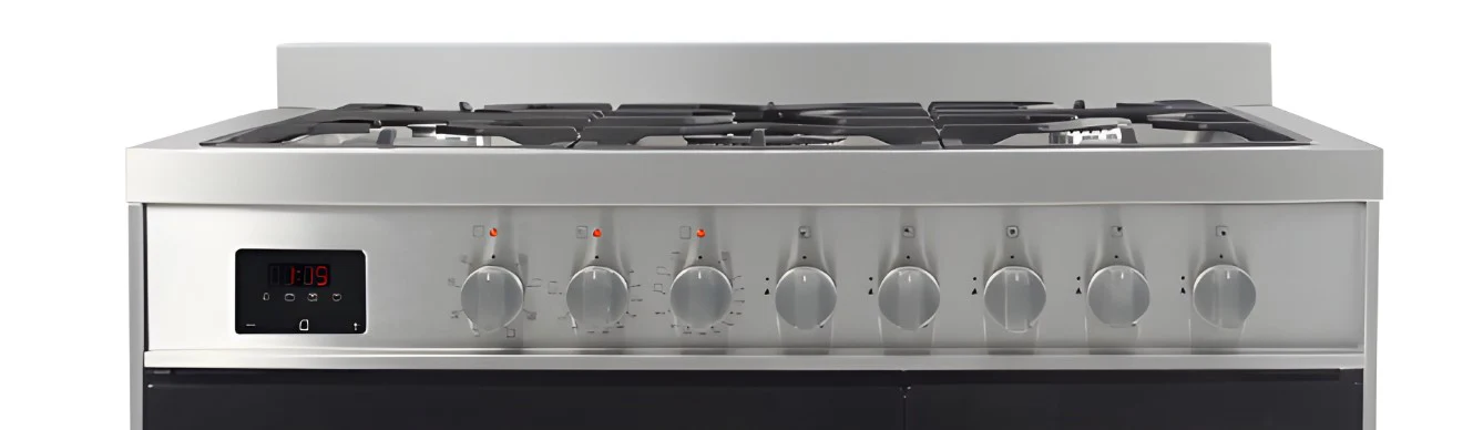 Tesla T90DDFRCSS - 90cm Double Cavity Dual Fuel Range Cooker - Image 2