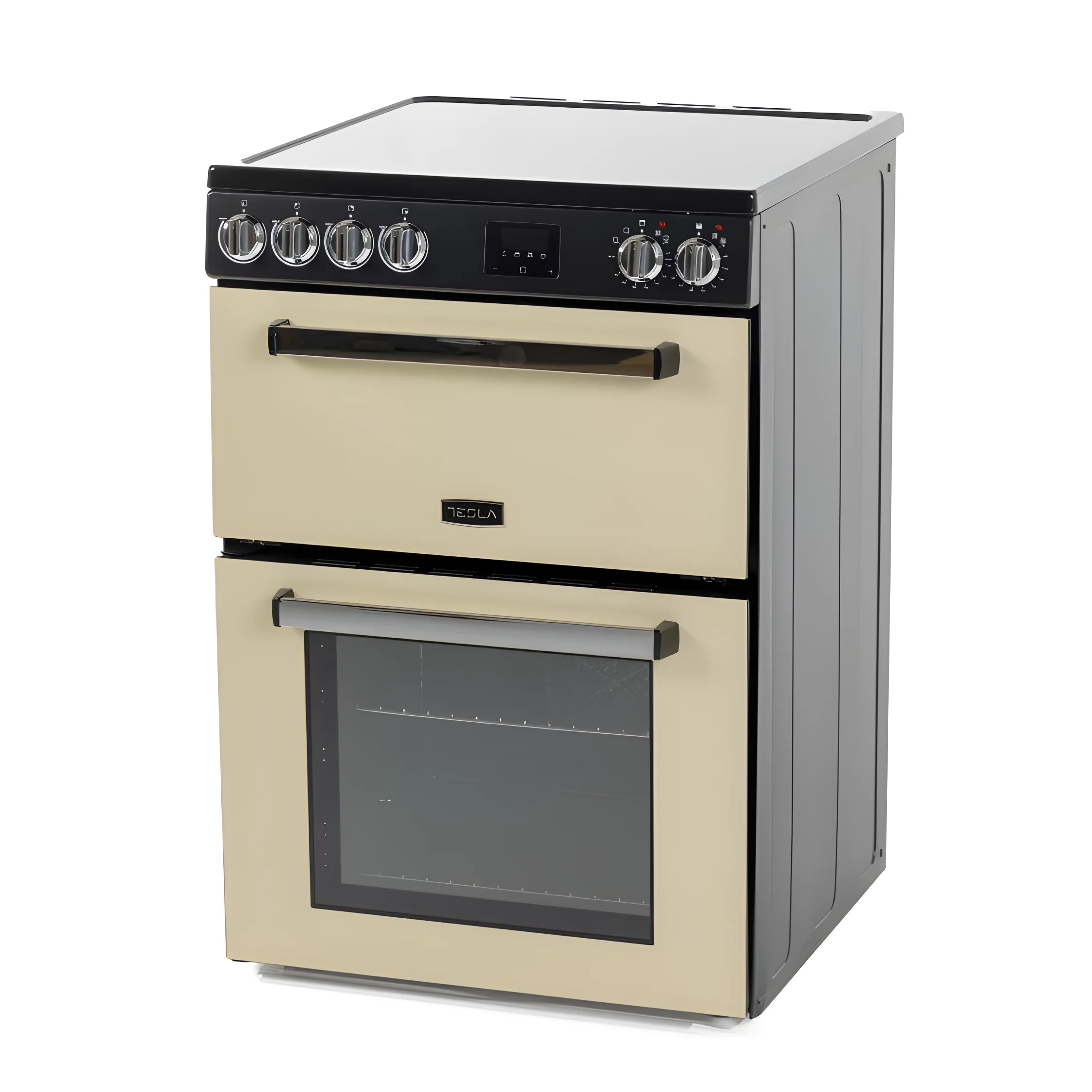 Tesla TMRC60C - Cream 60cm Range Cooker - Ceramic Hob - A Energy - Image 2