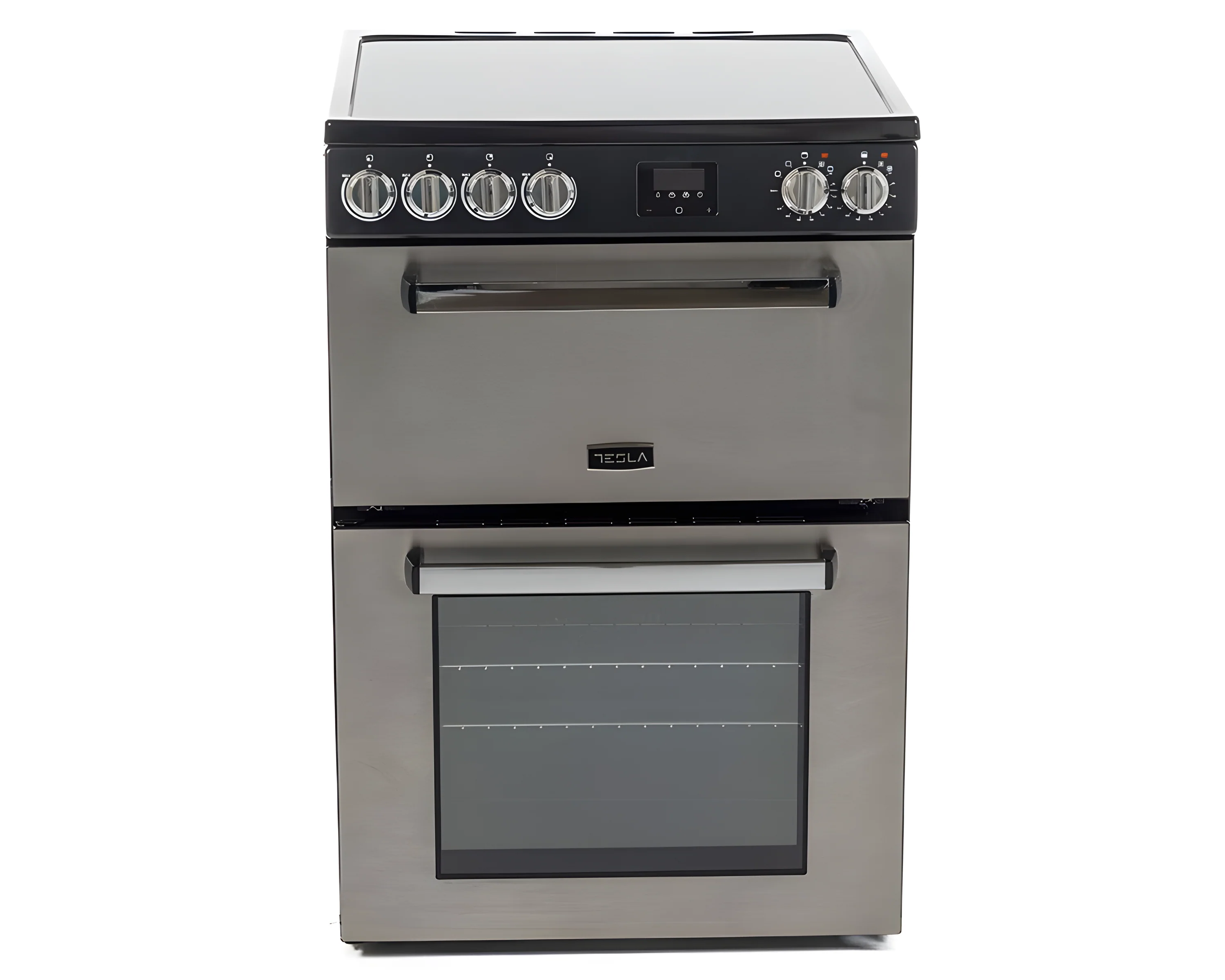 Tesla TMRC60SS - Stainless Steel 60cm Range Cooker - Ceramic Hob - A Energy