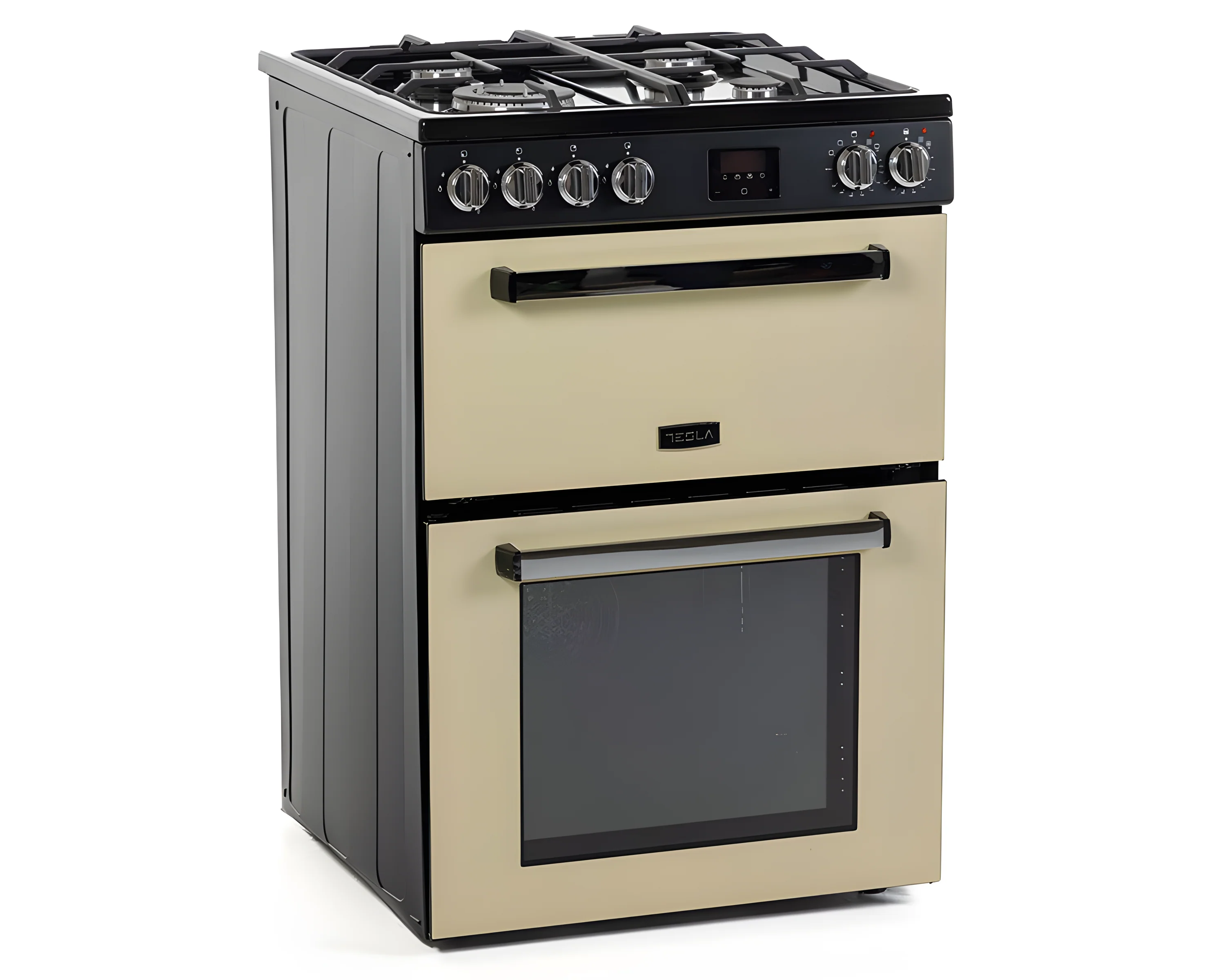 Tesla TMRDF60C - Cream Dual Fuel Range Cooker - 68L+31L - A Energy - Image 2