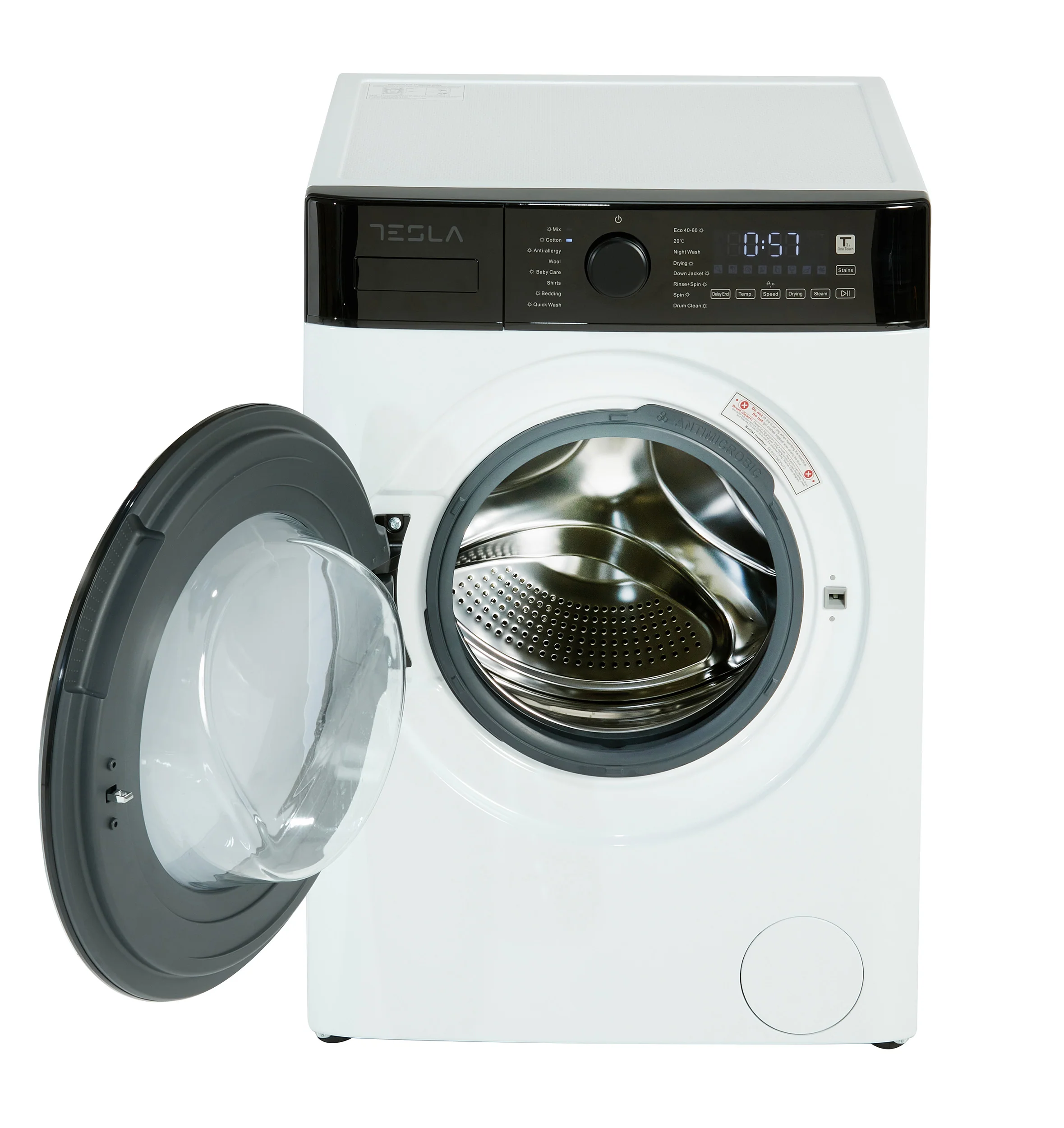 Tesla TWD106W - White 10KG/6KG Washer Dryer - 1400RPM - B Energy - Image 2