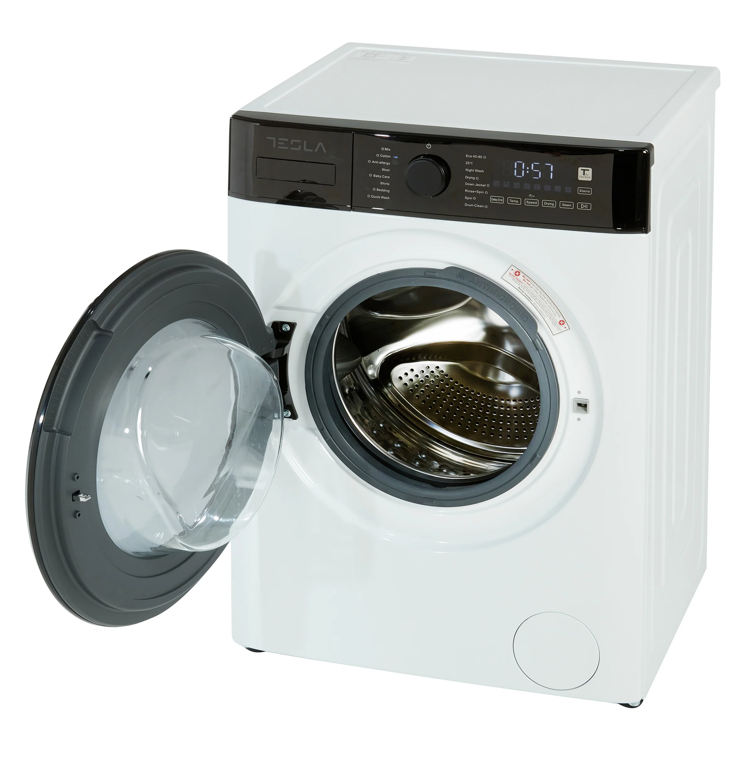 Tesla TWD106W - White 10KG/6KG Washer Dryer - 1400RPM - B Energy - Image 3