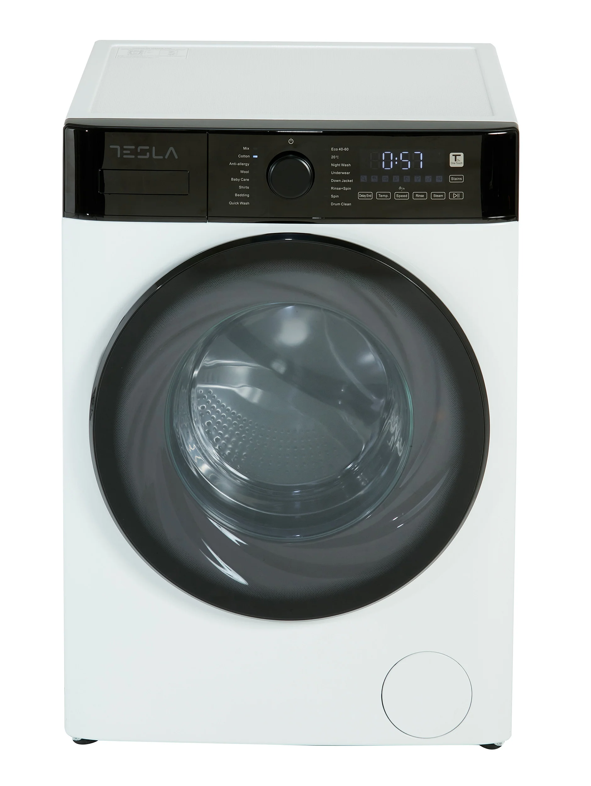 Tesla TWM101400W - White 10KG Washing Machine - 1400 RPM - A energy - Image 2