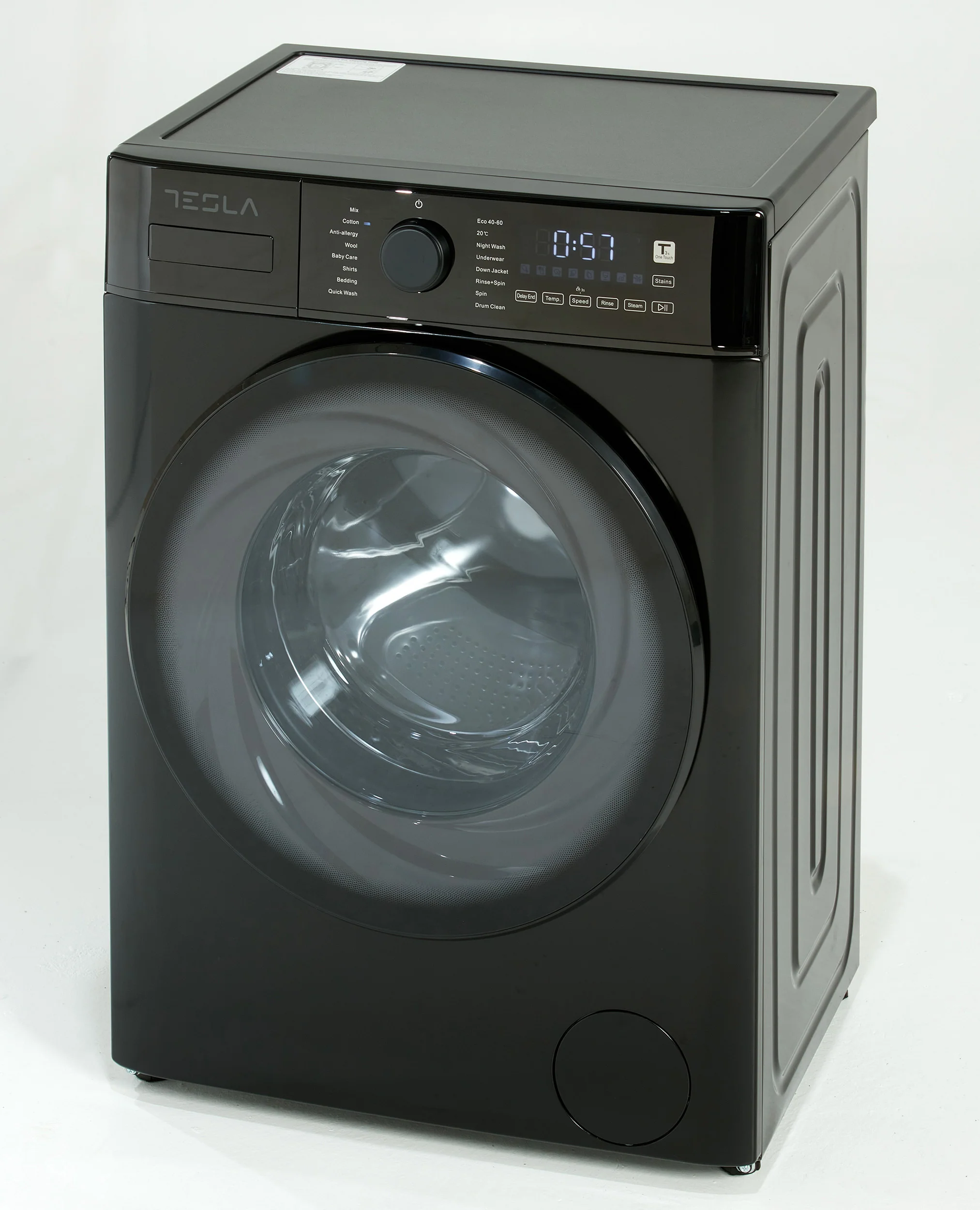 Tesla TWM81400B - Black 8KG Washing Machine - 1400 RPM - A energy - Image 3