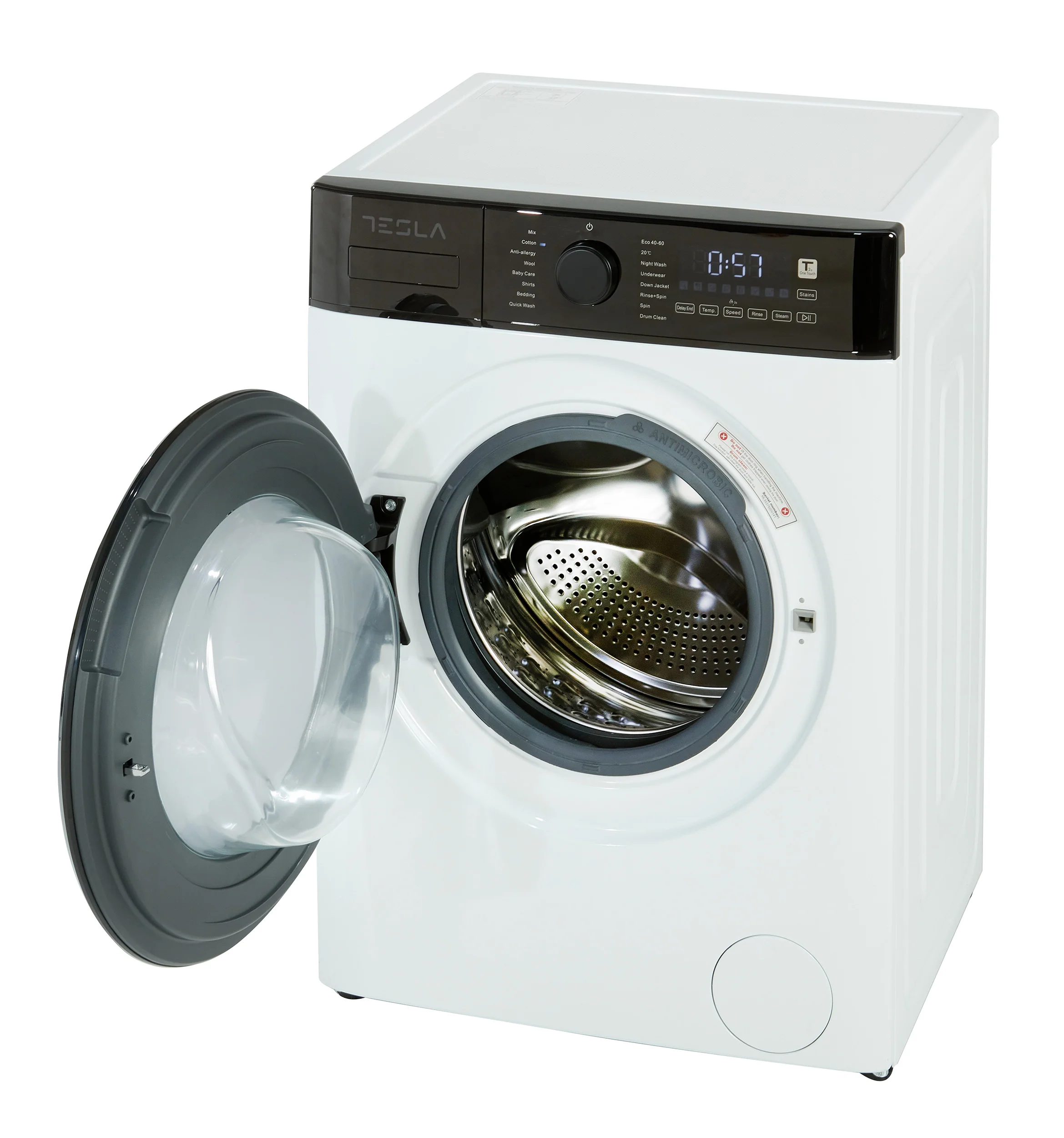 Tesla TWM81400W - White 8KG Washing Machine - 1400 RPM - A Energy - Image 2