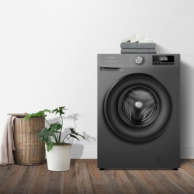 Teknix TK2W814HS - Titanium 8KG Washing Machine - 1400 RPM - A energy - Image 5