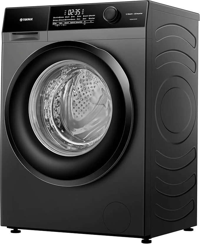 Teknix TK5W1214HS - Titanium 12KG Washing Machine - 1400 RPM - A energy - Image 2