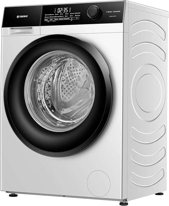 Teknix TK5W1214HW - White 12KG Washing Machine - 1400 RPM - A energy - Image 2