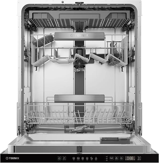 Teknix TX3BD608 - Black Full Size Dishwasher - 15 Place Settings - C Energy Rating - Image 2