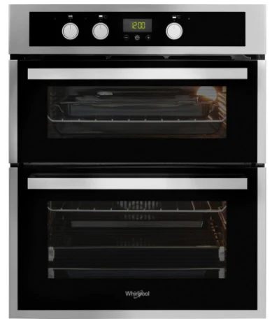 Whirlpool AKL 307 IX - Stainless steel Built under Electric Double Oven - Catalytic cleaning - A/A energy