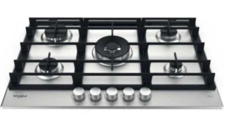 Whirlpool GMWL 758/IXL - Stainless steel 5 Zone Gas Hob
