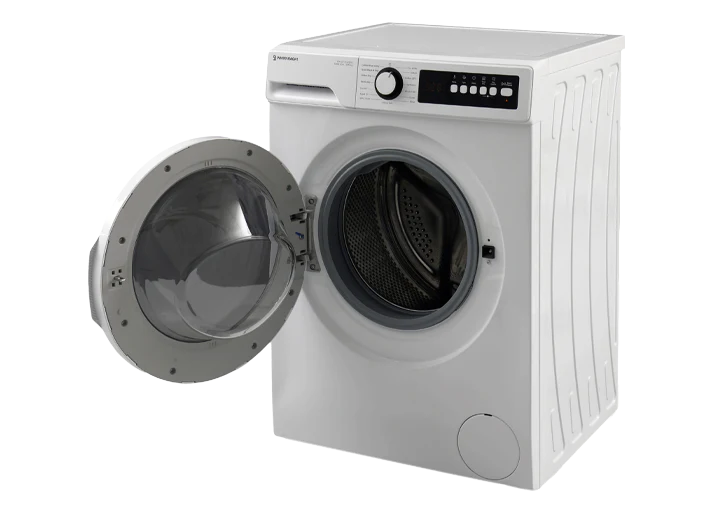 White Knight AT75WDW White Freestanding 7+5kg, 1200 Spin Washer Dryer - D Rated - Image 2