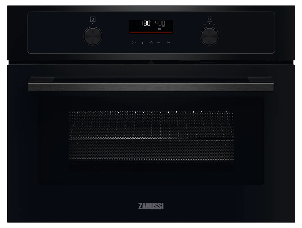 Zanussi ZVENM7KN - Black Electric Single Oven - Manual cleaning